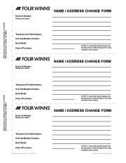 Four Winns Horizon 310 Boat Owners Manual, 2007,2008 page 49