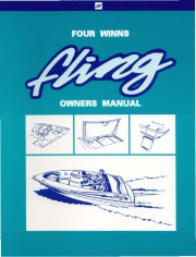 1995-1997 Four Winns Fling Boat Service Owners Manual page 1