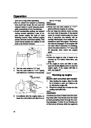 Yamaha Motor Owners Manual, 2007 page 46