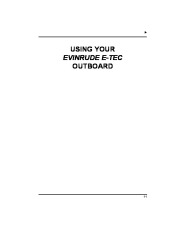 2008 Evinrude 75 90 hp E-TEC PL PX SL WEL WEX Outboard Boat Motor Owners Manual, 2008 page 14