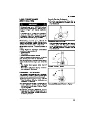 2008 Evinrude 75 90 hp E-TEC PL PX SL WEL WEX Outboard Boat Motor Owners Manual, 2008 page 42