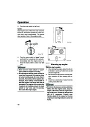 Yamaha Motor Owners Manual, 2007 page 46