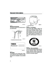 Yamaha Motor Owners Manual, 2007 page 8