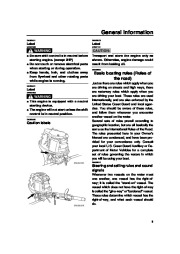 Yamaha Motor Owners Manual, 2007 page 11