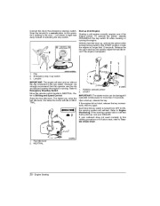 2004 Johnson 25 30 hp E EL 2-Stroke Outboard Owners Manual, 2004 page 22