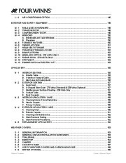 2005-2008 Four Winns Vista 258 278 Boat Owners Manual, 2005,2006,2007,2008 page 10