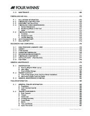 2005-2008 Four Winns Vista 258 278 Boat Owners Manual, 2005,2006,2007,2008 page 11