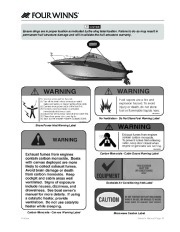 2005-2008 Four Winns Vista 258 278 Boat Owners Manual, 2005,2006,2007,2008 page 19