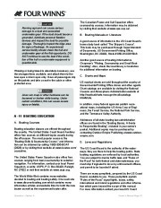 2005-2008 Four Winns Vista 258 278 Boat Owners Manual, 2005,2006,2007,2008 page 26