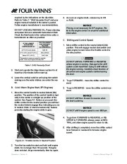 2011 Four Winns SL-Series Boat Owners Manual, 2011 page 20