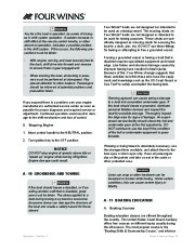 2011 Four Winns SL-Series Boat Owners Manual, 2011 page 21