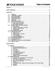 2011 Four Winns SL-Series Boat Owners Manual, 2011 page 3