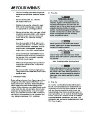 2011 Four Winns SL-Series Boat Owners Manual, 2011 page 35