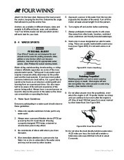 2011 Four Winns SL-Series Boat Owners Manual, 2011 page 37