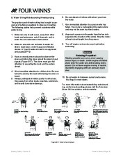 2011 Four Winns SL-Series Boat Owners Manual, 2011 page 38