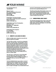 2011 Four Winns SL-Series Boat Owners Manual, 2011 page 43