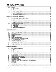2011 Four Winns SL-Series Boat Owners Manual, 2011 page 7