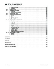 2011 Four Winns V355 Boat Owners Manual, 2011 page 10
