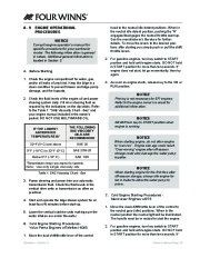2011 Four Winns V355 Boat Owners Manual, 2011 page 21