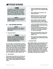 2011 Four Winns V355 Boat Owners Manual, 2011 page 37