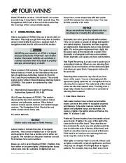 2011 Four Winns V355 Boat Owners Manual, 2011 page 44