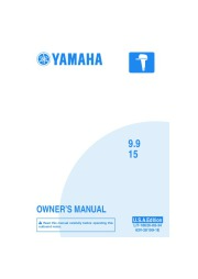 2008 Yamaha Outboard 9 15 9 9hp 15hp Boat Owners Manual page 1