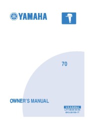 2006 Yamaha Outboard 70 Boat Motor Owners Manual page 1