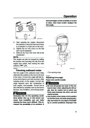 Yamaha Motor Owners Manual, 2005 page 45