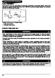 2008 Evinrude 40 50 60 hp E-TEC PL Outboard Boat Motor Owners Manual, 2008 page 27