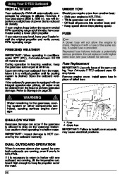2008 Evinrude 40 50 60 hp E-TEC PL Outboard Boat Motor Owners Manual, 2008 page 33