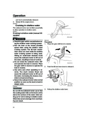 Yamaha Motor Owners Manual, 2005 page 36