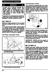 2007 Evinrude 75 90 hp E-TEC PL PX SL Outboard Motor Owners Manual, 2007 page 33