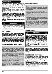 2007 Evinrude 75 90 hp E-TEC PL PX SL Outboard Motor Owners Manual, 2007 page 41