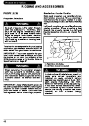 2007 Evinrude 75 90 hp E-TEC PL PX SL Outboard Motor Owners Manual, 2007 page 45