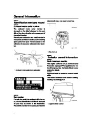 Yamaha Motor Owners Manual, 2006 page 6