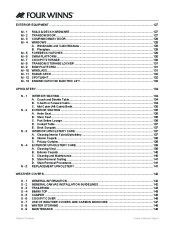 2006-2008 Four Winns Vista 318 Boat Owners Manual, 2006,2007,2008 page 10