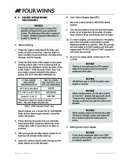2006-2008 Four Winns Vista 318 Boat Owners Manual, 2006,2007,2008 page 23