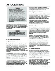 2006-2008 Four Winns Vista 318 Boat Owners Manual, 2006,2007,2008 page 25