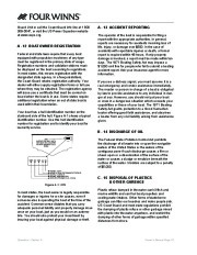 2006-2008 Four Winns Vista 318 Boat Owners Manual, 2006,2007,2008 page 26