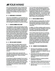 2006-2008 Four Winns Vista 318 Boat Owners Manual, 2006,2007,2008 page 49