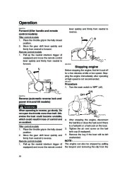 Yamaha Motor Owners Manual, 2005 page 38