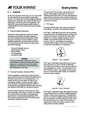 Four Winns V335 Boat Owners Manual, 2011 page 26