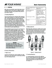 Four Winns V335 Boat Owners Manual, 2011 page 40