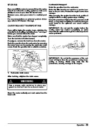 Johnson 4 5 6 hp R4 RL4 4-Stroke Outboard Owners Manual, 2007 page 31