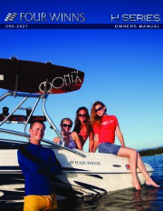 2011 Four Winns H-Series Boat Owners Manual page 1
