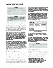 2011 Four Winns H-Series Boat Owners Manual, 2011 page 29