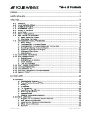 2011 Four Winns H-Series Boat Owners Manual, 2011 page 3