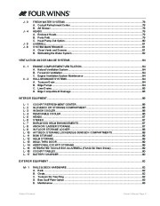 2011 Four Winns H-Series Boat Owners Manual, 2011 page 7