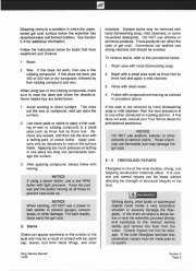 Four Winns Fling Boat Service Owners Manual, 1994 page 40