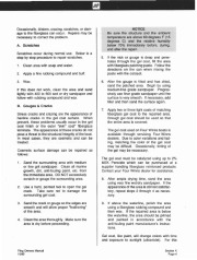 Four Winns Fling Boat Service Owners Manual, 1994 page 41